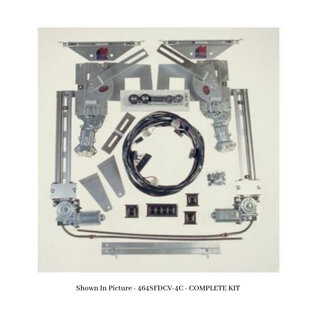Specialty Power Windows 1946-48 Ford Convertible - 4 Window - Complete Kit - 4648FDCV-4C
