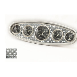 Johnson’s Hot Rod Shop Perfection Hot Rod  - Dash Insert - 6 Gauge -