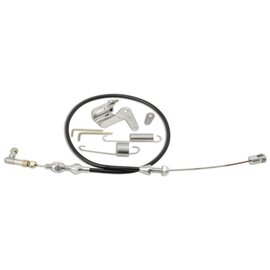 Lokar Duo-Pak Throttle Cable Kits - Black Housing w/ Stainless Hardware