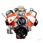 Kwik Performance BBC (94-00) Early Serpentine Conversion Kit with Crank Pulley Adapter - K10543