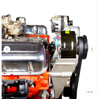 Kwik Performance BBC (94-00) Early Serpentine Conversion Kit with Crank Pulley Adapter - K10543