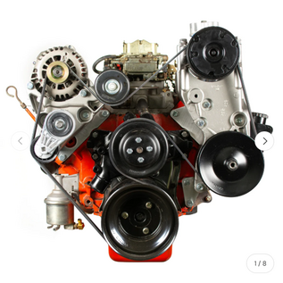 Kwik Performance Big Block Chevy (66-93) Late Serpentine Conversion Kit with Crank Pulley Adapter - K10474