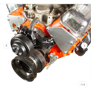 Kwik Performance Big Block Chevy (66-93) Late Serpentine Conversion Kit with Crank Pulley Adapter - K10474