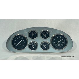 Phoenix Machine Works 34 Chevy Master - 6 Gauge - 3 3/8 Classic Instruments - 106C