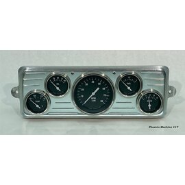Phoenix Machine Works 39 Chevy Car - 5 Gauge  - 3 3/8 & 2 1/16 Classic Instruments - 117C