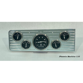 Phoenix Machine Works 40 Chevy Car - 5 Gauge - 3 3/8 & 2 1/16 Classic Instruments - 110C