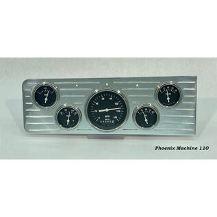 Phoenix Machine Works 40 Chevy Car - 5 Gauge - 3 3/8 & 2 1/16 Classic Instruments - 110C