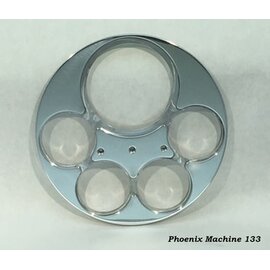 Phoenix Machine Works 49/50 Chevy Car - 5 Gauge - 3 3/8 & 2 1/16 Classic Instruments - 133C