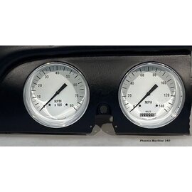 Phoenix Machine Works 51 /52 Chevy Car - 2 Gauge - 3 3/8 Classic Instruments - 140C