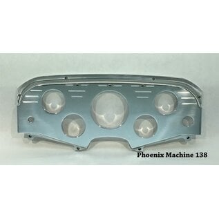 Phoenix Machine Works 58 Chevy Impala Belair - 5 Gauge - 3 3/8 & 2 1/16 Classic Instruments - 138C
