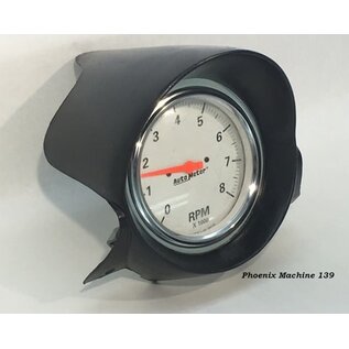 Phoenix Machine Works 59 / 60 Chevy Impala Belair - 5" Speedo Adapter - Classic Instruments - 139C