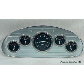 Phoenix Machine Works 34 Chevy Master - 5 Gauge - 3 3/8 Classic Instruments - 115C