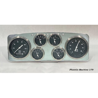 Phoenix Machine Works 35 Master/36 Chevy - 6 Gauge - 3 3/8 Classic Instruments - 129C