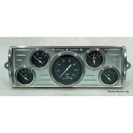 Phoenix Machine Works 40-46 Chevy Truck - 5 Gauge - 3 3/8 & 2 1/16 Classic Instruments - 180C