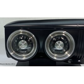 Phoenix Machine Works 54-55 Chevy Truck - 2 Gauge Adapter Rings - 5" Classic Instruments - 187.5