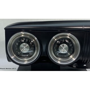 Phoenix Machine Works 54-55 Chevy Truck - 2 Gauge Adapter Rings - 5" Classic Instruments - 187.5