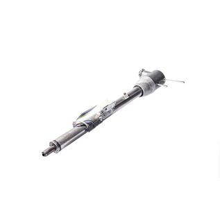 Flaming River GM Key Classic Bell Floorshift Column: 1” DD, 32" length Mill Finish - FR30001-32