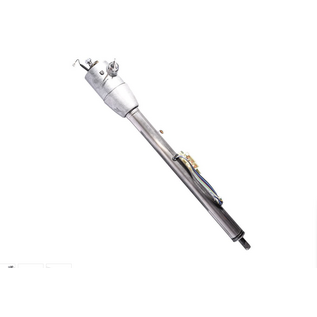 Flaming River GM Key Classic Bell Floorshift Column: 1” DD, 32" length Mill Finish - FR30001-32