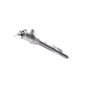 Flaming River GM Key Classic Bell Floorshift Column: 1” DD, 32" length Mill Finish - FR30001-32