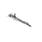 Flaming River GM Key Classic Bell Floorshift Column: 1” DD, 32" length Mill Finish - FR30001-32