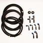 Pure Stealth Pure Stealth Black 8-Fitting Reduced Barrier Beadlock A/C Hose Kit w/o Drier
