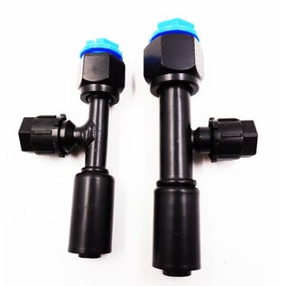 Pure Stealth Pure Stealth Black 8-Fitting Reduced Barrier Beadlock A/C Hose Kit w/o Drier