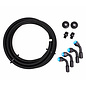Pure Stealth Pure Stealth Black Universal Reduced Barrier Heater Hose Kit
