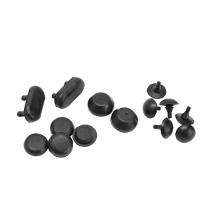 Vintique, Inc. 1940-41 Ford Pickup Rubber Hood Bumper Set