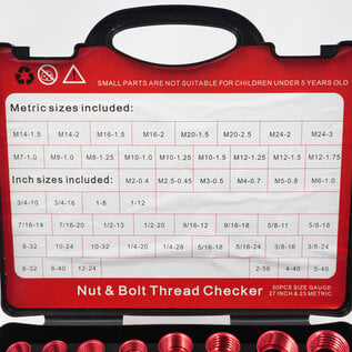 Pure Choice Motorsports Nut & Bolt Thread  Checker - 50 pcs