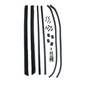 Vintique, Inc. 1932/33 Ford  Sedan Rear Quarter Window Channel Kit - B-56786