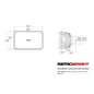 RetroBright Holley RetroBright LED Forward Light -Classic White (3000K) - LFRB120-1