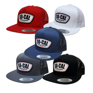 So-Cal Speed Shop SO-CAL Crest Trucker Hat - Gray
