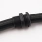 Pure Stealth Aluminum Pass Through Grommet with Lock Nut - Black