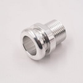 Pure Choice Motorsports Aluminum Pass Through Grommet with Lock Nut - Machined Aluminum