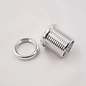 Pure Choice Motorsports Aluminum Pass Through Grommet with Lock Nut - Machined Aluminum