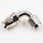 Pure Choice Motorsports Hose End: -6AN x 90° TFE Reusable (Steel) - 100-9006S