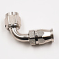 Pure Choice Motorsports Hose End: -6AN x 90° TFE Reusable (Steel) - 100-9006S