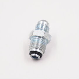 Pure Choice Motorsports Power Steering Adapter: Late GM Box, Rack Or Pump 16MM 1.5 With Viton O-Ring x -6 AN - (Steel) - (1 Fitting) - 11720