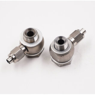 Pure Choice Motorsports Master Cylinder Banjo Kit: 1/2-20 & 1/2-20 x -3 AN Stainless Steel - 3100J