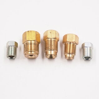 Pure Choice Motorsports GM Factory Proportioning Valve Adapter Kit X 3/16 inverted Flare - 2135
