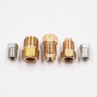 Pure Choice Motorsports GM Factory Proportioning Valve Adapter Kit X 3/16 inverted Flare - 2135
