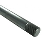 Borgeson Steering Steering Shaft - 3/4"36 Splined - 7/8" Spline Length - Unpolished Stainless