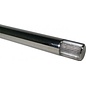 Borgeson Steering Shaft - 3/4"36 Splined - 7/8" Spline Length - Polished Stainless