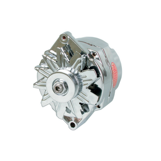 Powermaster Performance Alternator 12SI - GM Chrome 150 Amp - 37293