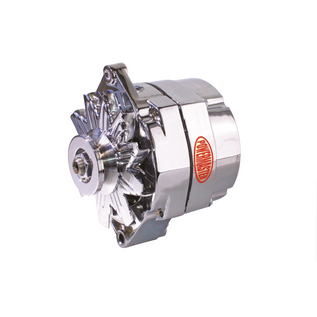 Powermaster Performance Alternator 12SI - GM Chrome 150 Amp - 37293