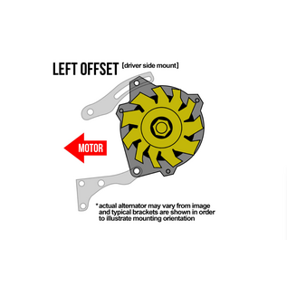 Powermaster Performance GM CS130 140 AMP Alternator - 47861