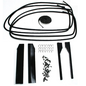 Vintique, Inc. 1937-39 Ford 5-Win & 4-Door Front Door Window Channel Kit - 78-45983-5W-4D
