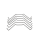 Vintique, Inc. 1928 - 1932 Ford Car Pickup Headlight Lens Retainer Clips - B-13061-S