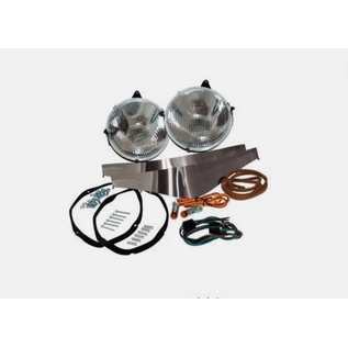 Vintique, Inc. 1937-38 & 39 Ford Standard Pass Car Halogen Conversion Kit - 78-13030-QK12