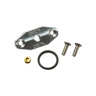 Dakota Digital Billet LS Oil Pressure Sensor Adapter Plate - 130085